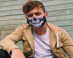 He encourages his fans to take Festivemouth masks through his Instagram posts.